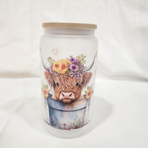 Hyland Cow in Pail cup - Picture 1 of 2